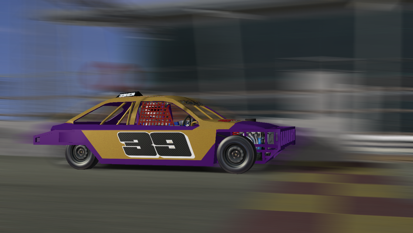 Nascar heat skin template for second grade